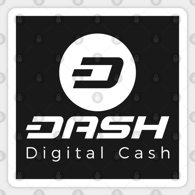 Dash Digital Cash Logo Magnet by dash